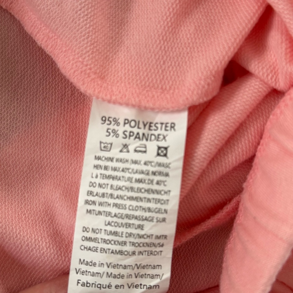 Pink Women's Lounge Set, Peachy Pink, 2X - Picture 14 of 15